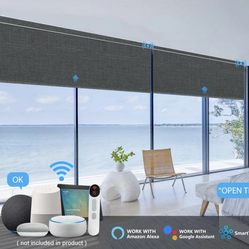 Stores occultants double couche jour/nuit