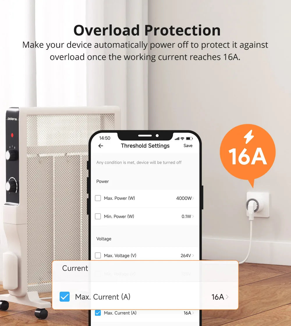 Prise connectée Sonoff S60