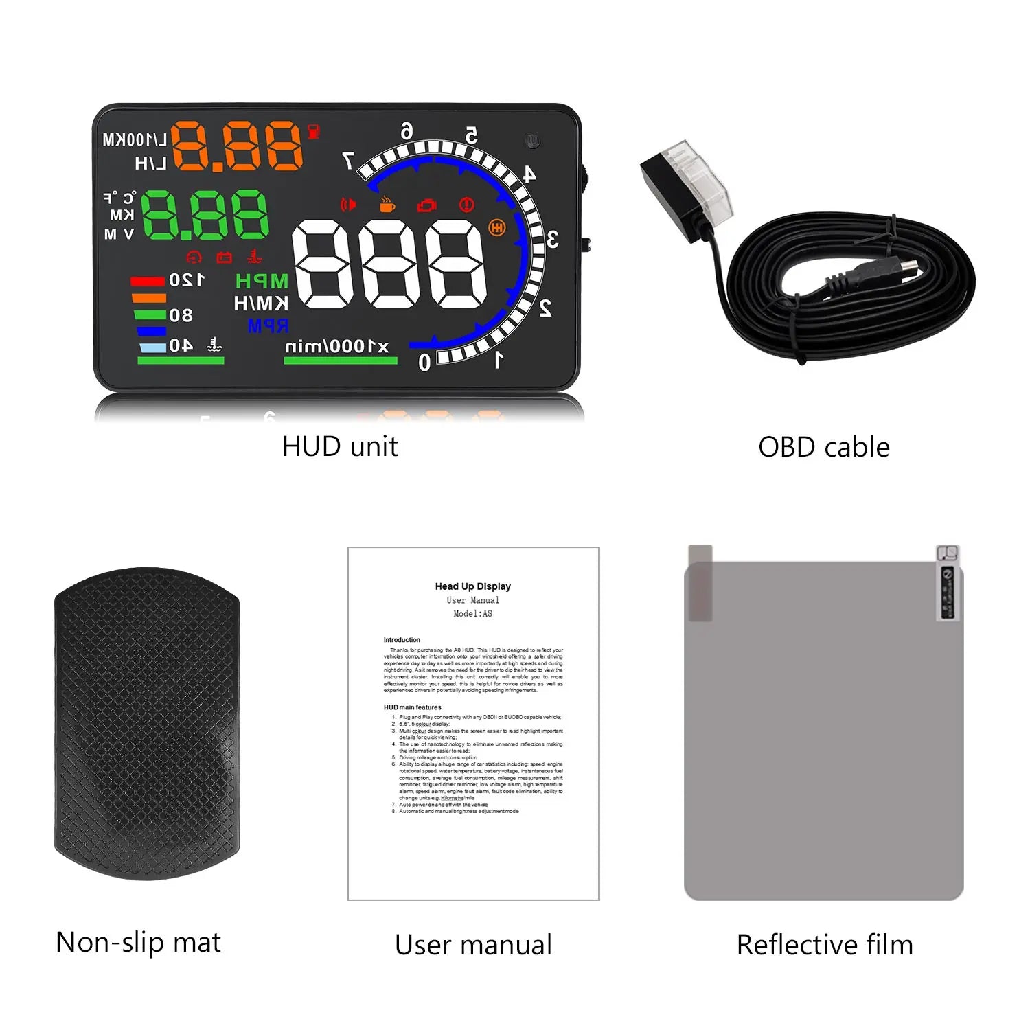 Compteur HUD intelligent
