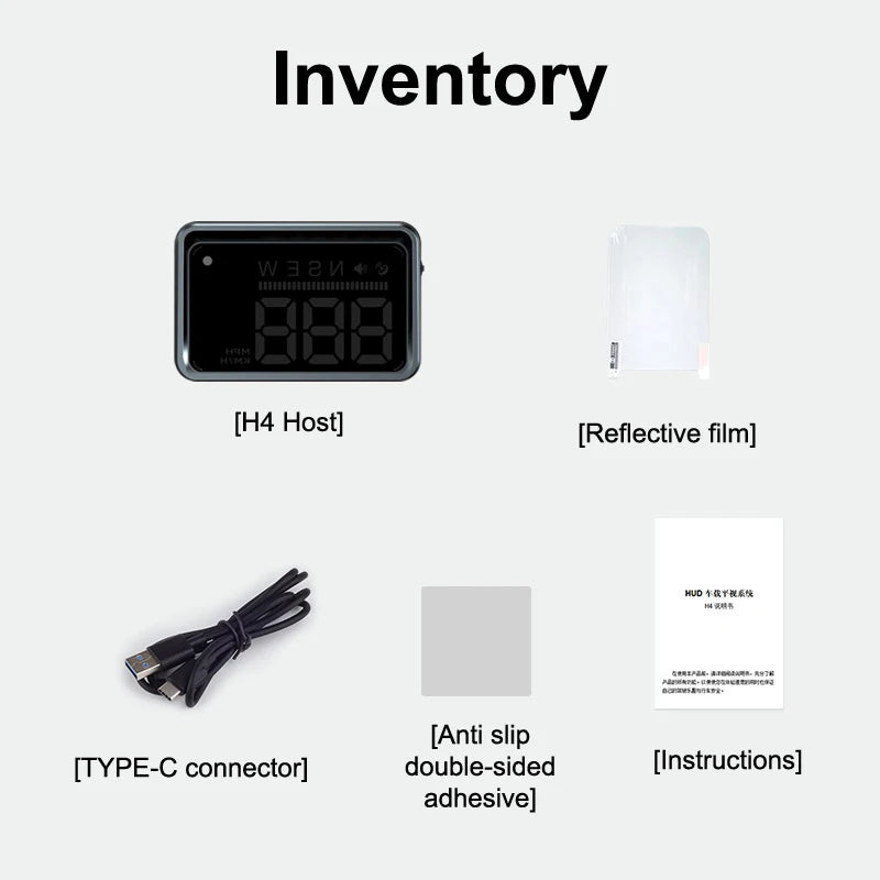 Compteur de vitesse LED HUD