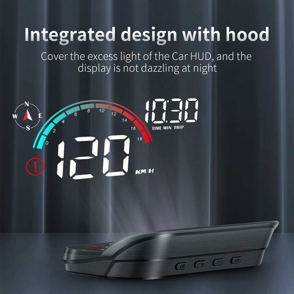 HUD compteur de vitesse GPS universel