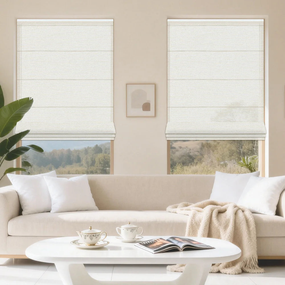 Stores vénitiens électroniques intelligents sans perçage