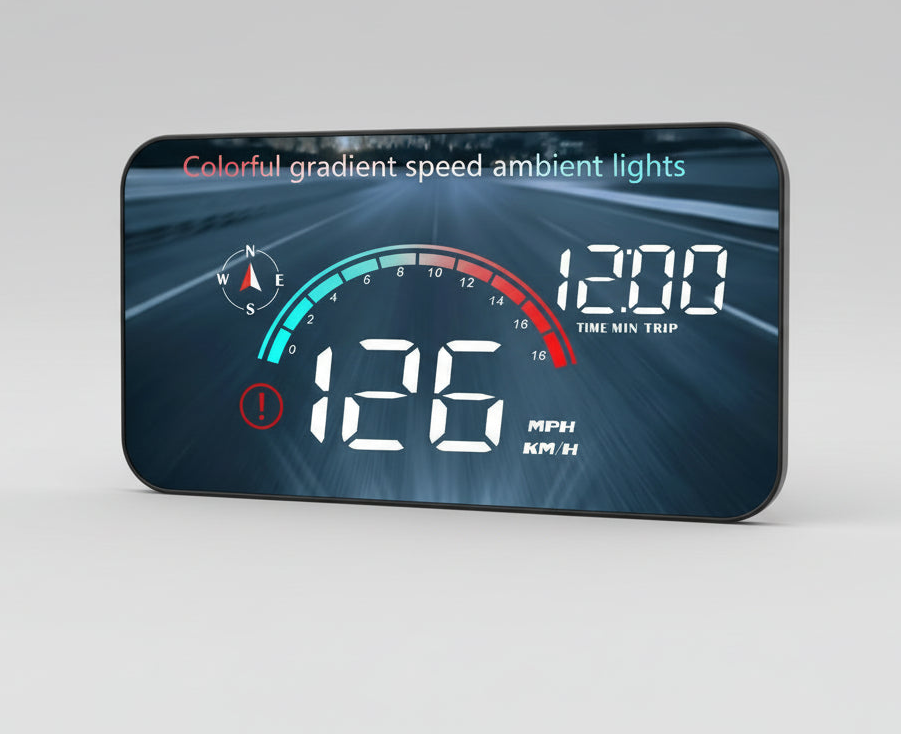 Compteur de vitesse pare brise