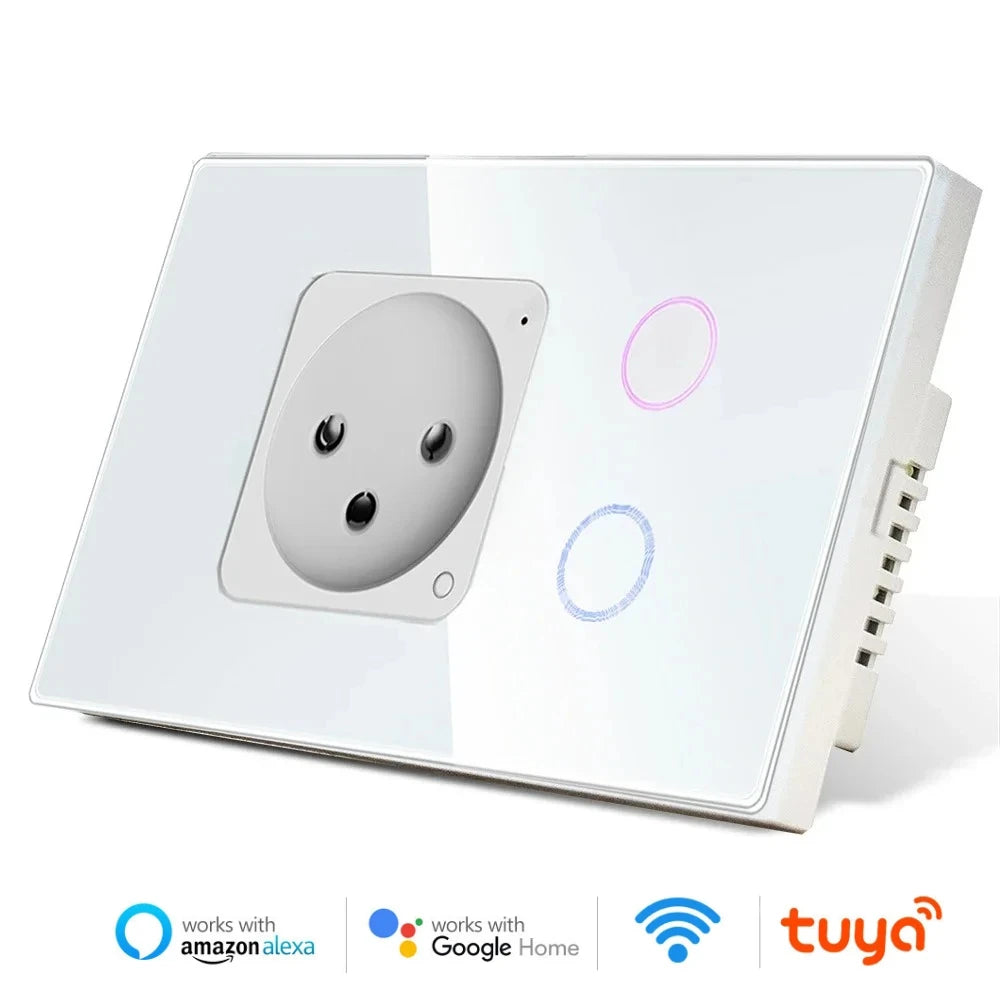 Prise avec interrupteur intelligent Wi-Fi