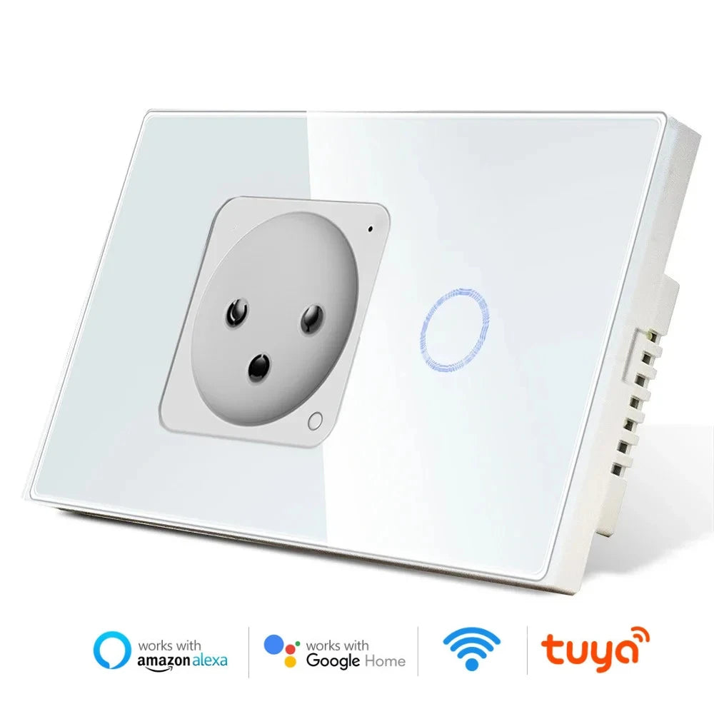 Prise avec interrupteur intelligent Wi-Fi